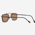 Fashion Square Metal Men's Sunglasses Toledo